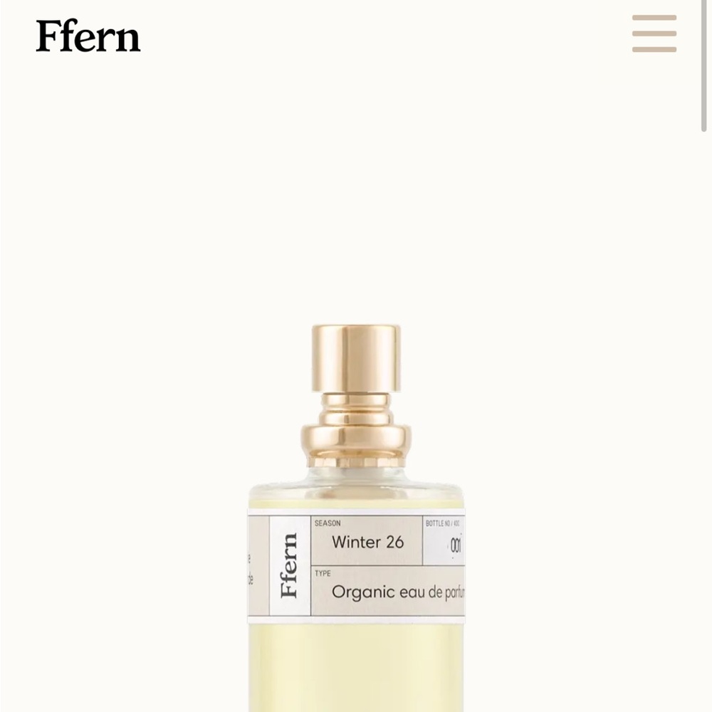 Brand New Sealed Ffern Organic Winter ‘26